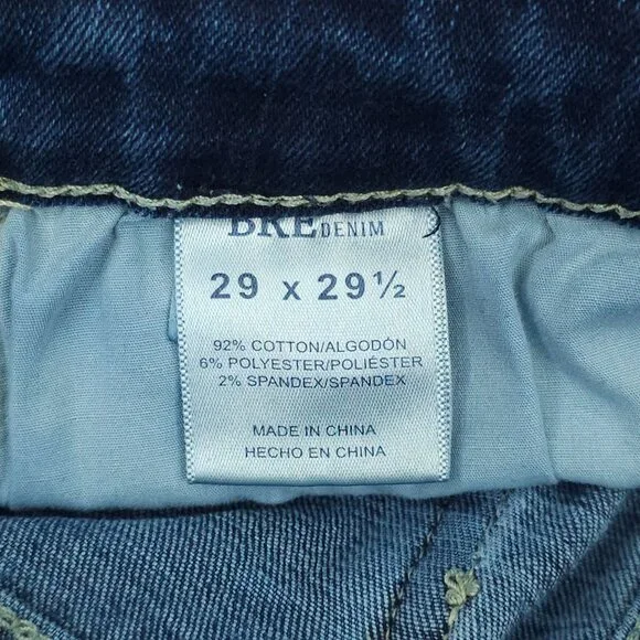 Buckle BKE Gabby Jeans High Rise Curvy Fit Bootcut 29x28.5 Stretch Dark Wash - Picture 4 of 12